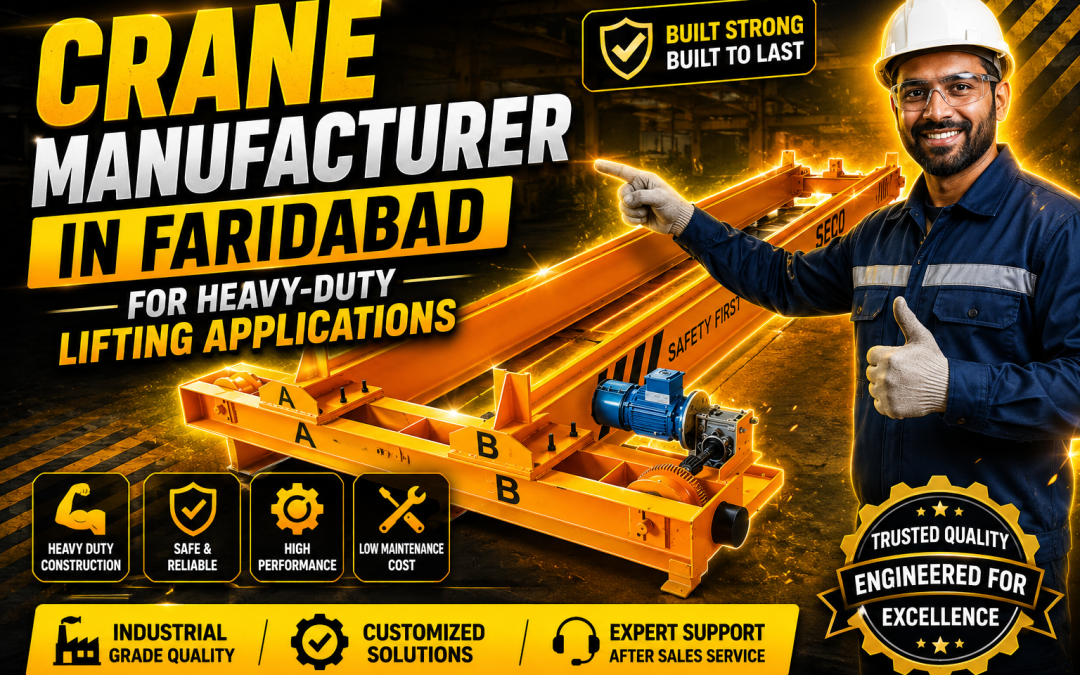 Crane Manufacturer in Faridabad for Heavy-Duty Lifting Applications